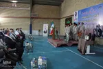 رزمایش توزیع ۸ هزار بسته تحصیلی با حضور بختیاری در بیرجند