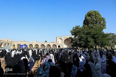 اقامه نماز عید قربان در قزوین