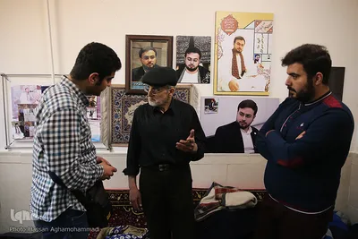 محفل انس با قرآن کاروان قرآنی انقلاب در منزل قاری شهید منا، مهاجر الی الله محسن حاجی حسنی کارگر 