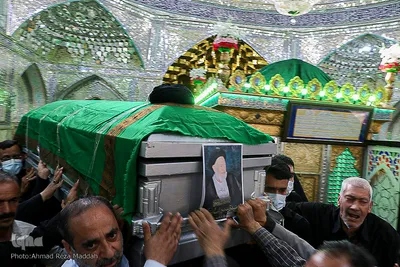 مراسم استقبال از پیکر مطهر آیت الله فقیه در شهرستان های سروستان و استهبان فارس