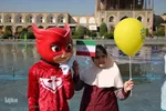 تجمع کودکان اصفهانی در حمایت از کودکان غزه