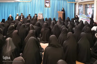 دیدار دانش آموزان با نماینده معزز ولي فقيه در خراسان جنوبی
