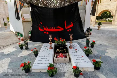 هشتمین سالگرد تدفین شهدای گمنام دانشگاه شاهد