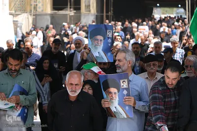 راهپیمایی نمازگزاران اصفهانی برای حمایت از مردم غزه