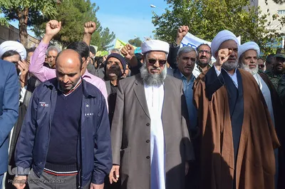 راهپیمایی حمایت از اقتدار ملی در خراسان جنوبی