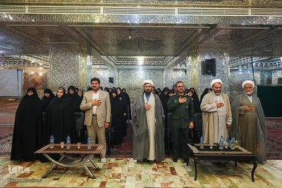 برگزاری همایش تقدیر از مبلغین اربعین، در حرم مطهر شاهچراغ