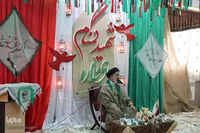 یادواره شهید گمنام حوزه علمیه حضرت زینب (س) ملایر