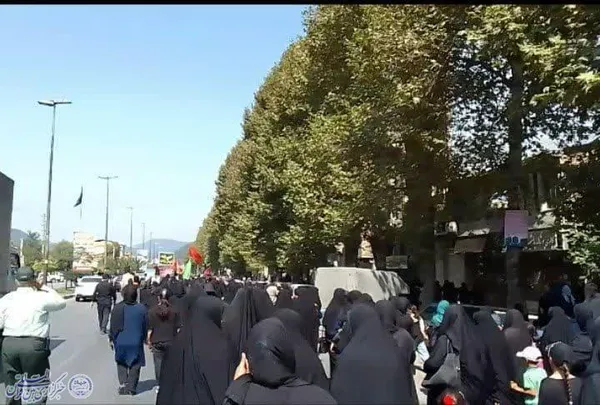 پیاده‌روی «حرم تا حرم» اربعین حسینی در زیراب سوادکوه