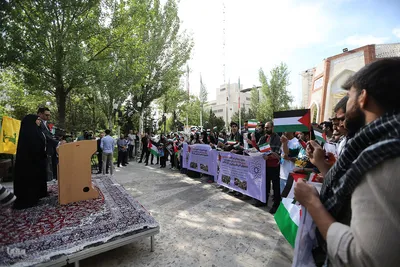 تجمع دانشجویان دانشگاههای علوم‌پزشکی در دفاع از ملت مظلوم فلسطین