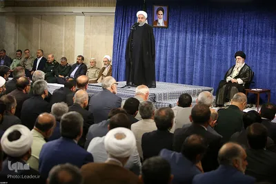 دیدار مسئولان نظام با رهبر انقلاب