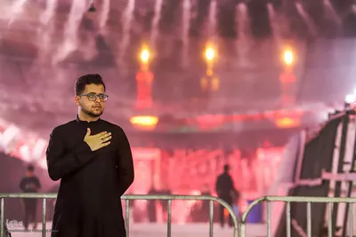بین الحرمین در انتظار پیکر مطهر رهبر شهید