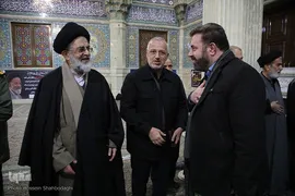 مراسم یادبود آیت‌الله سید محمد شاهچراغی در قم