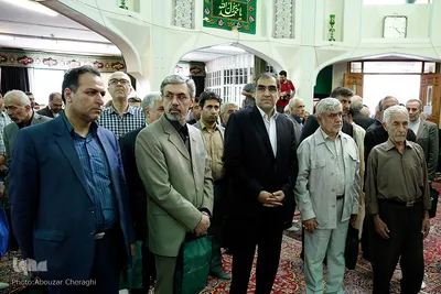 تشییع پیکر مرحوم  سید رضا نیری