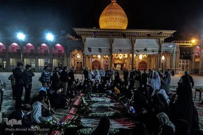 شام غریبان شهدای حادثه تروریستی حرم مطهر شاهچراغ(ع)