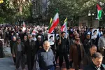 راه‌پیمایی محکومیت جنایات اسرائیل و حمایت از مردم مظلوم غزه و لبنان در ساری