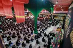عزاداری شب چهارم محرم حسینیه اعظم زنجان‎‎