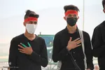 اهتزاز پرچم حسینی در شهرکرد