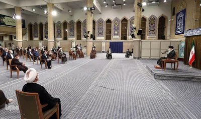 دیدار رئیس و مسئولان دستگاه قضائی با رهبر انقلاب