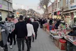 بازار خرید عید در اهر‎