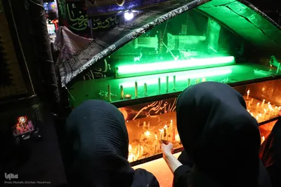 مراسم شام غریبان حسینی در اهر