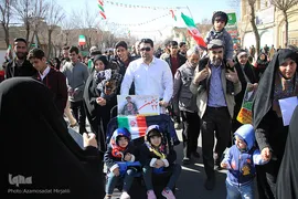 راهپیمایی یوم الله ۲۲ بهمن در یزد