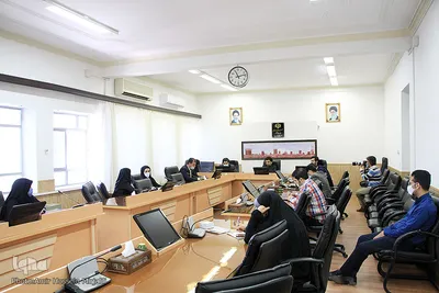 دیدار جمعی از اصحاب رسانه یزد با مدیرکل روابط عمومی استانداری یزد