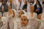 جشن تکلیف دختران در حرم سیدعلاءالدین حسین(ع)