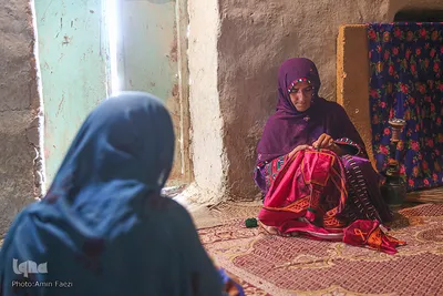 زه دوزی زنان بلوچ‎
