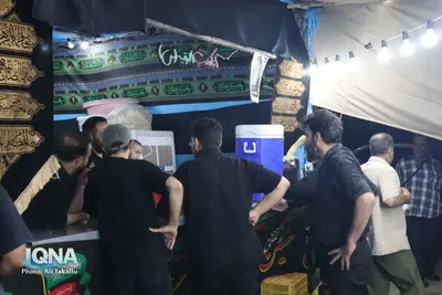 خدمت رسانی موکب حضرت فاطمه الزهرا(س)در مسیر عاشقی