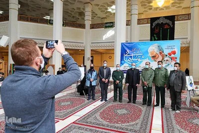 بداهه نگاری مشق سلیمانی در حرم مطهر شاهچراغ(ع) شیراز