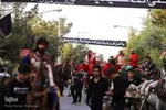کاروان نمادین ورود قافله امام حسین(ع) به دشت کربلا