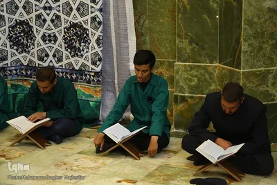 آیین ختم قرآن به نیت شهدای خدمت در اصفهان