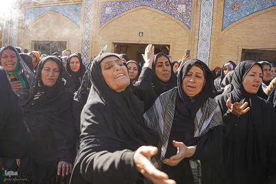 تشییع پیکر مطهر سرهنگ شهید احسان بخشنده در شیراز