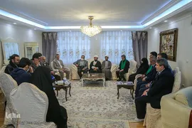 دیدار با خانواده شهید قرآنی فریدالدین معصومی
