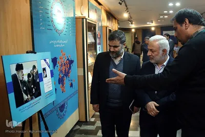 سومین روز نمایشگاه دستاوردهای جهاددانشگاهی در محل نمایشگاه دائمی خانه ملت در مجلس شورای اسلامی