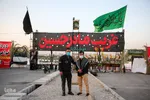 عزاداری شب سوم محرم در بلوار نماز مشهد
