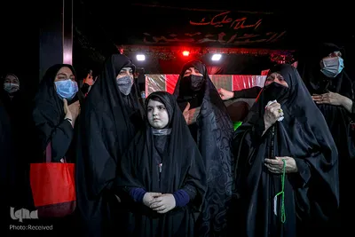 مراسم وداع با دو شهید مدافع حرم در معراج الشهدا