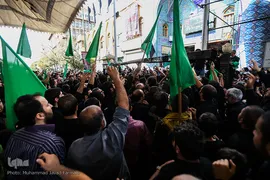 عزاداری ظهر عاشورا در تهران 