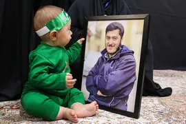 مراسم «شیرخوارگان عاشورایی» در حرم حضرت معصومه(س)