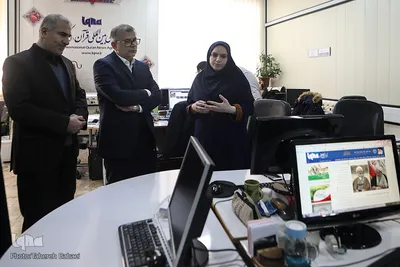 بازدید مدیرکل اداره اوقاف و امور خیریه استان تهران از ایکنا