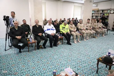 دیدار فرماندهان نظامی و انتظامی با نماینده ولی فقیه در آذربایجان غربی‎