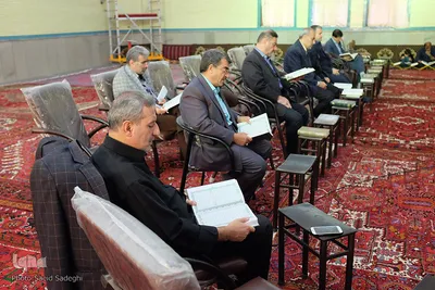 جلسه تفسیر قرآن مدیران اجرایی استان