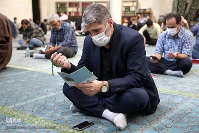 مراسم معنوی قرائت دعای «عرفه» در دانشگاه تهران