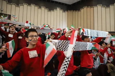 اجتماع دانش آموزی فرزندان حاج قاسم در تبریز‎