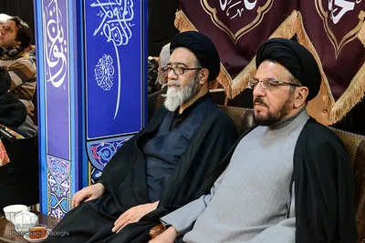 مراسم عزاداری شهادت حضرت فاطمه (س) در بیت امام جمعه تبریز