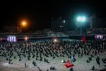عزاداری شب چهارم محرم در ورزشگاه تختی مشهد
