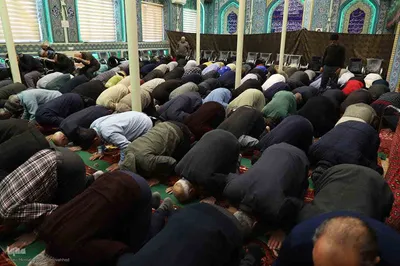 برگزاری مراسم معنوی اعتکاف در مساجد شهرستان اهر