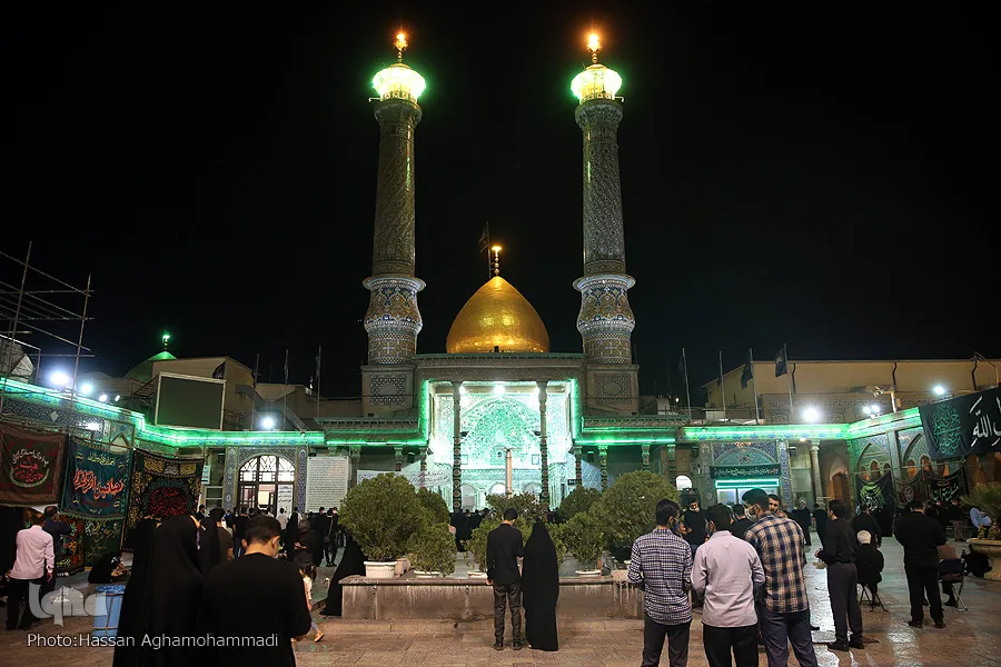پخش زنده قرائت دعای کمیل در آستان حضرت عبدالعظیم(ع) از شبکه پنج سیما
