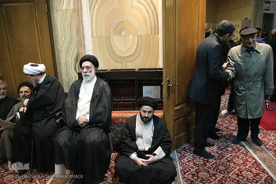 مراسم هفتمین روز درگذشت مرحوم آیت الله محمد واعظ زاده خراسانی