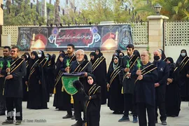 آیین تعویض پرچم آستان مقدس حضرت سید علاءالدین حسین(علیه السلام)‎‎